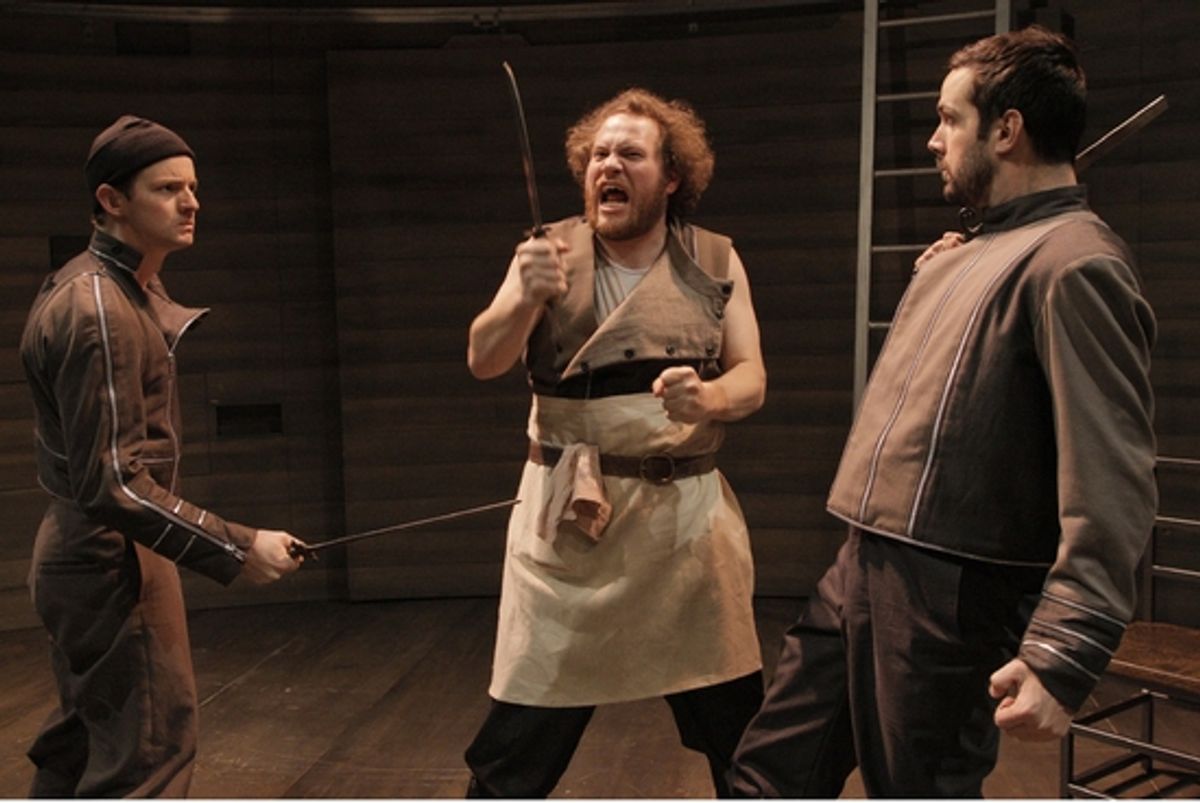 Samuel Taylor, Andy Grotelueschen and Chris Thorn at 